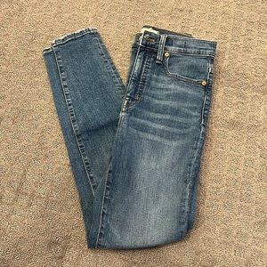 Madewell High Rise Skinny Jeans